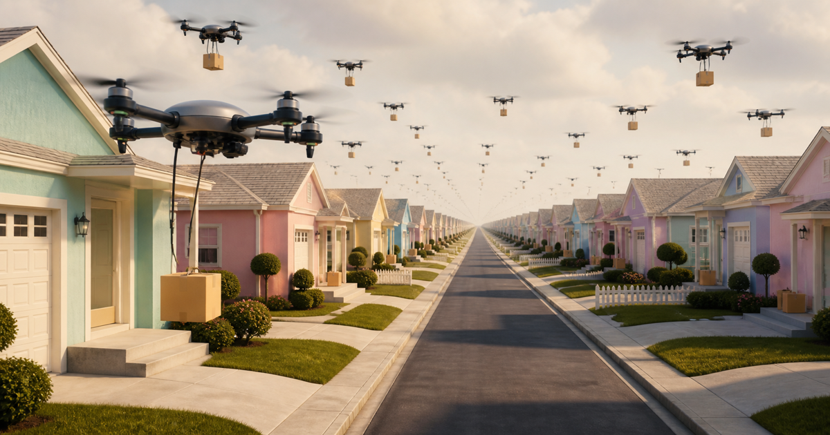 Editorial image for Amazon Prime Air Drones Expanding to Nearly 500 US Cities